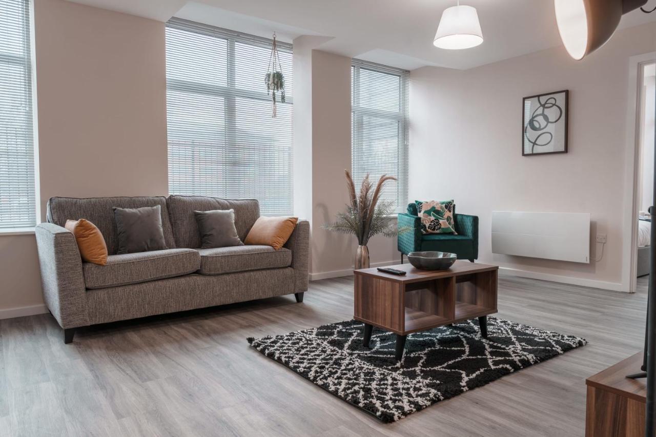 Contemporary 2 Bed Manchester Apartment - Sleeps 4 エクステリア 写真